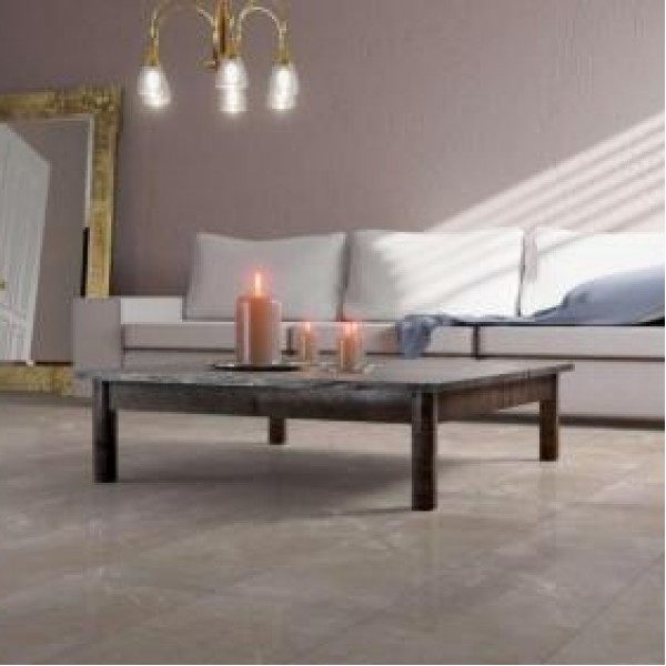 Глянцевый ламинат Falquon Stone Botticino Classico Light [D2911]